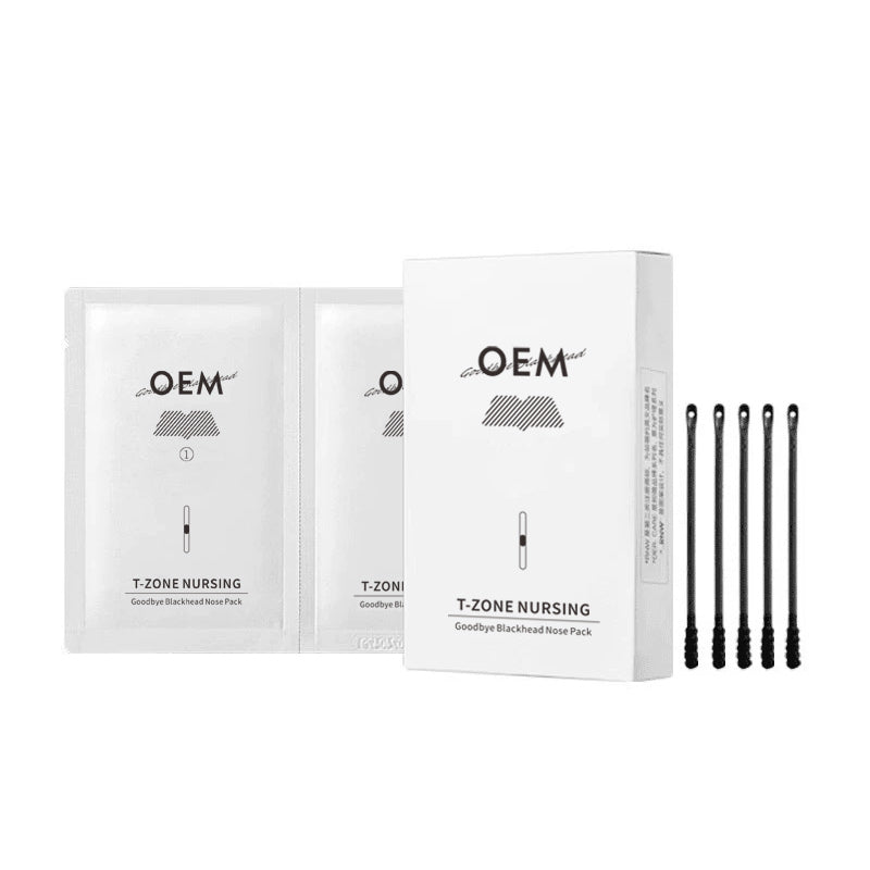 Miếng dán mũi loại bỏ mụn đầu đen chăm sóc vùng T-Zone OEM/ODM có sẵn