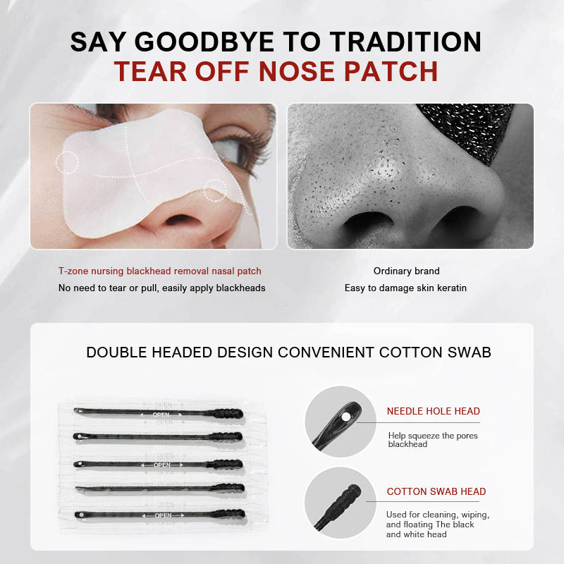 Miếng dán mũi loại bỏ mụn đầu đen chăm sóc vùng T-Zone OEM/ODM có sẵn
