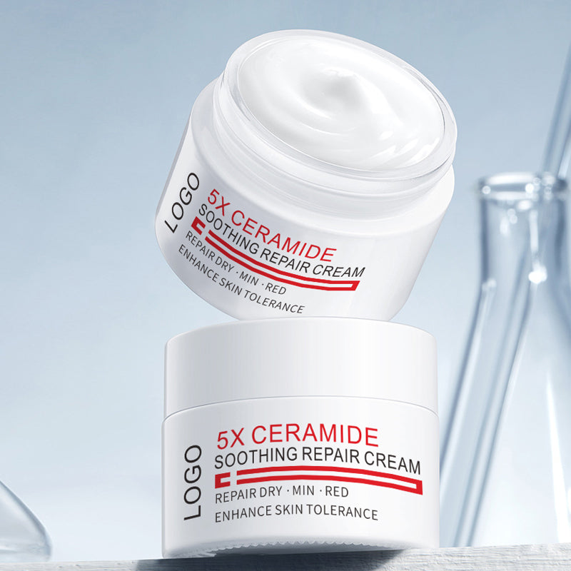 Ceramide Skin Barrier Repair Dưỡng ẩm làm trắng da mặt Kem dưỡng ban đêm Nhà sản xuất thế hệ chế biến