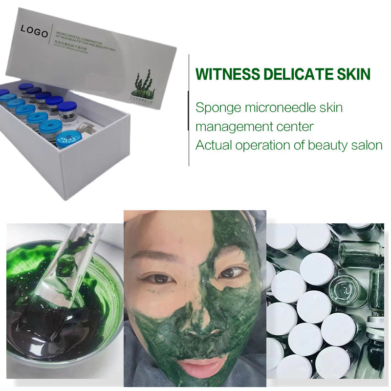 Nguyên liệu thô làm trẻ hóa da bằng kim châm bọt biển tự nhiên OEM/ODM tùy chỉnh