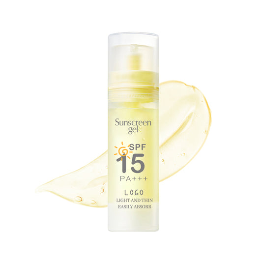 Gel chống nắng SPF15 phòng thủ đa kịch bản sản xuất nhãn hiệu riêng