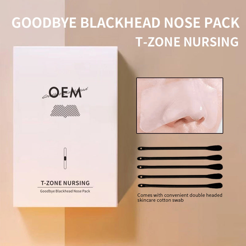 Miếng dán mũi loại bỏ mụn đầu đen chăm sóc vùng T-Zone OEM/ODM có sẵn