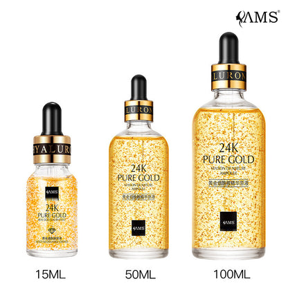 Nhà máy OEM mỹ phẩm lỏng tinh chất Niacinamide vàng 24k