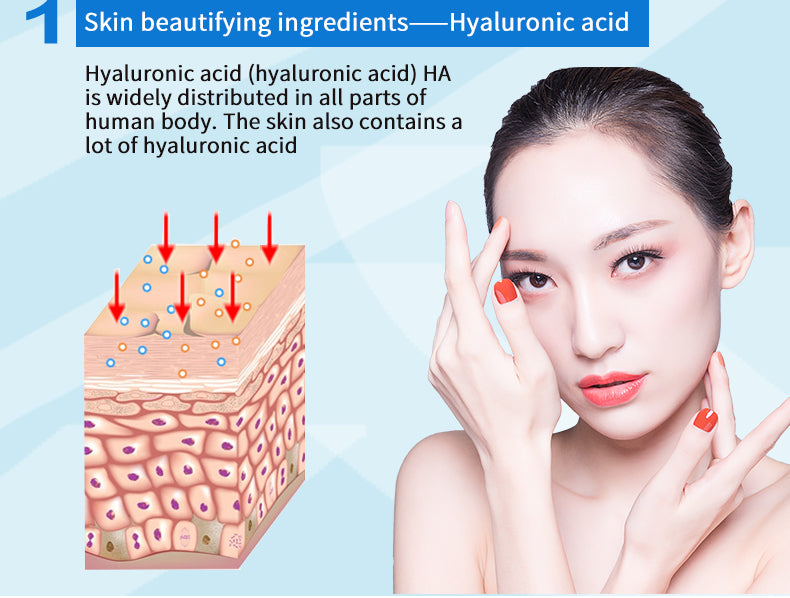 Mỹ phẩm mặt nạ dưỡng ẩm dưỡng ẩm axit Hyaluronic Nhà máy OEM ODM