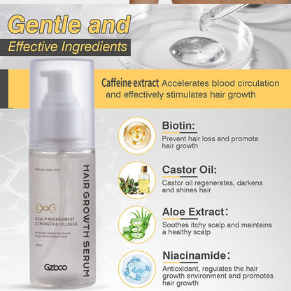 Serum mọc tóc OEM dưỡng da đầu và tăng cường sức mạnh cho tóc