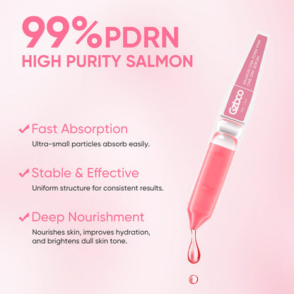 Ống Ampoule DNA Cá Hồi PDRN OEM Liều Đơn Tách Rời Điều Trị Tái Tạo Da